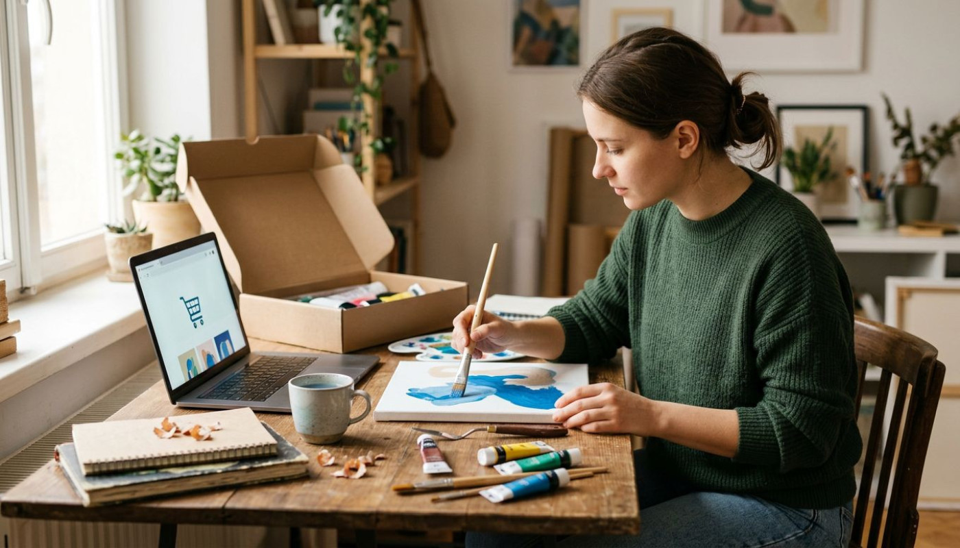 Zwischen warenkorb und pinsel: der weg vom onlinekauf zum ersten design
